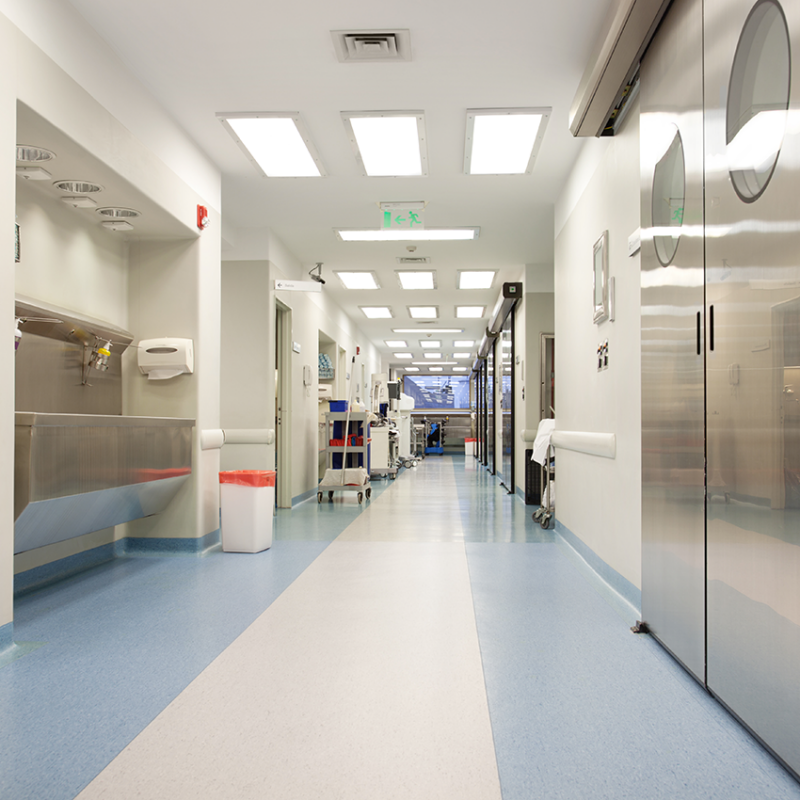 hospital water monitoring