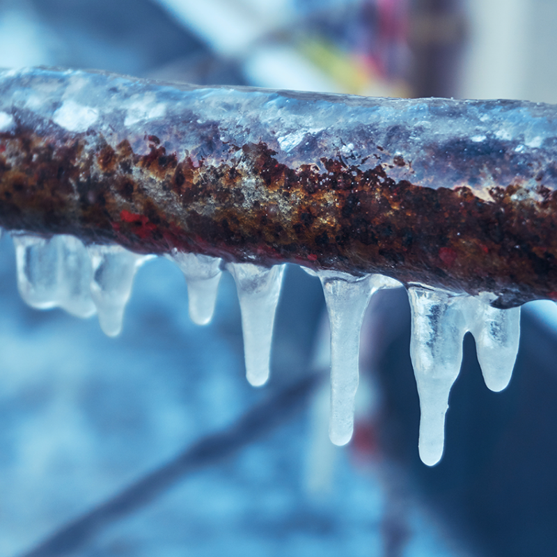 frozen pipes